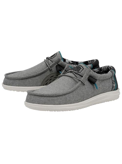 DUDE Moccasin Wally H2O Graphite DUDE | 40013014