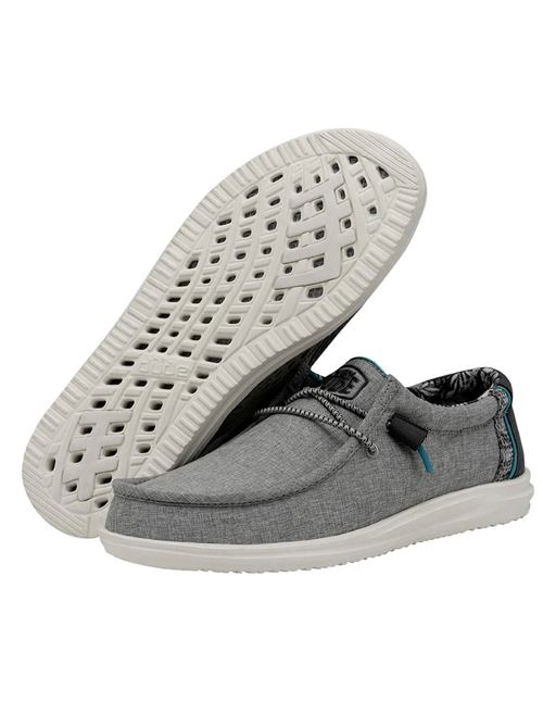 DUDE Moccasin Wally H2O Graphite DUDE | 40013014