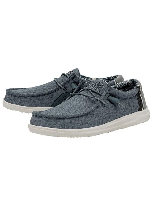 DUDE Moccasin Wally H2O Graphite DUDE | 400134MU