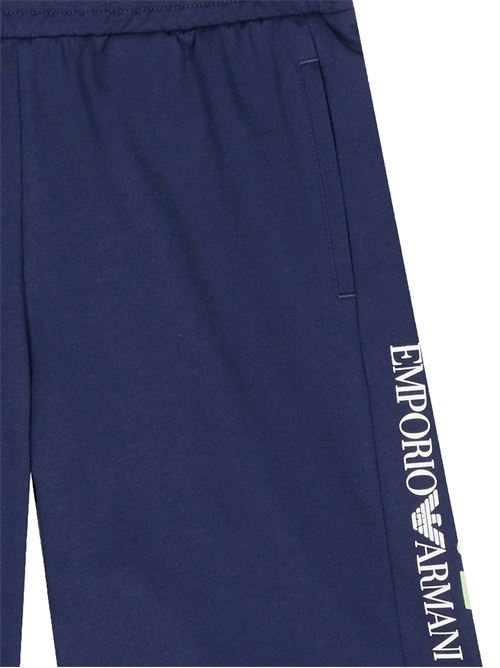 EMPORIO ARMANI Children's cotton shorts EA7 | 3RBS581554