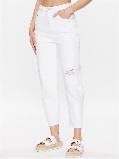 TOMMY JEANS High Waist Tapered Mom Jeans TOMMY | DW0DW155021CE