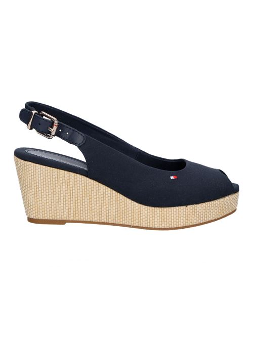 iconic elba sling back wedge TOMMY | FW0FW04788DW5