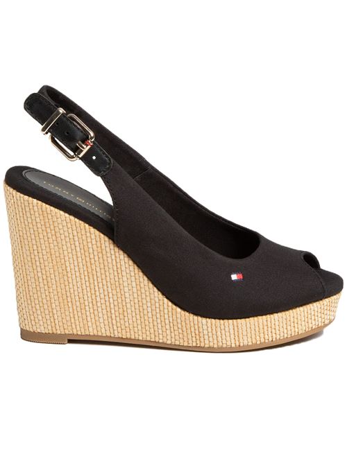 TOMMY HILFIGER Iconic wedges with plateau TOMMY | FW0FW04789BDS