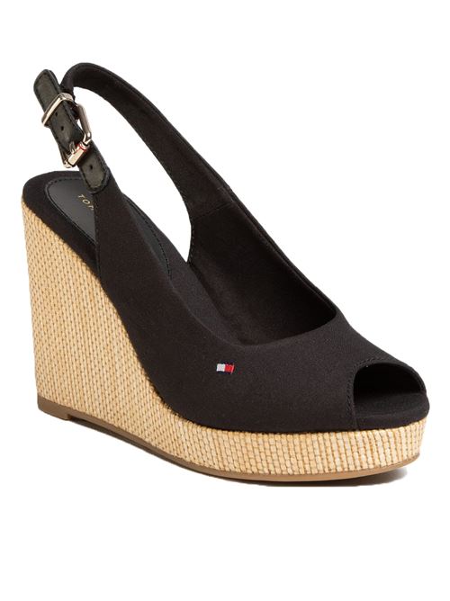 TOMMY HILFIGER Iconic wedges with plateau TOMMY | FW0FW04789BDS