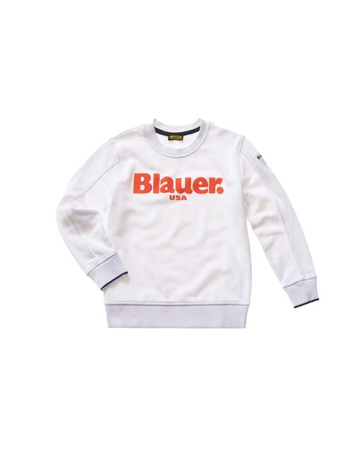 BLAUER Felpa girocollo garzata Bambino BLAUER | 24SBLKF03463100