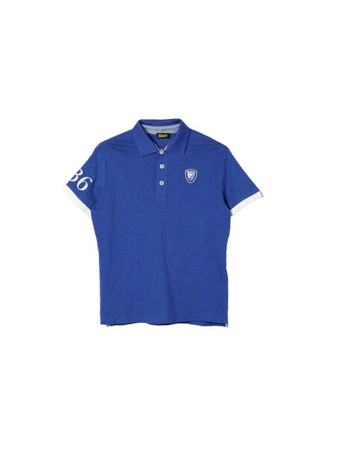 BLAUER Child cotton polo shirt BLAUER | 24SBLKT02462006802974