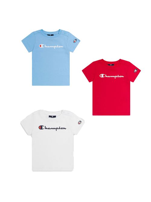 CHAMPION T-shirt confezione a 3 per Neonati CHAMPION | 306535WW007