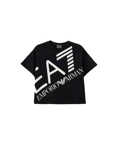 EMPORIO ARMANI T-shirt Crop Bambina EA7 | 3DFT021200