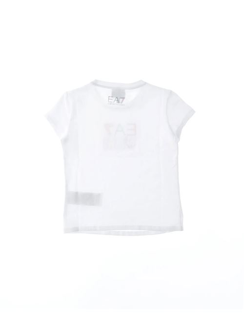 EMPORIO ARMANI T-shirt in cotone Bambina EA7 | 3DFT031100