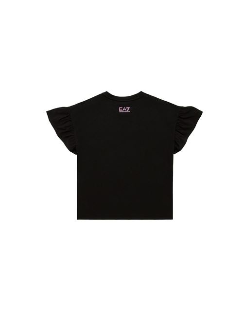 EMPORIO ARMANI Logo Series Girl T-shirt EA7 | 3DFT101200