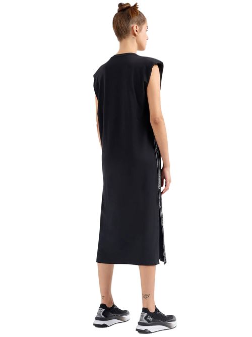 EMPORIO ARMANI Long dress with Serie logo EA7 | 3DTA611200