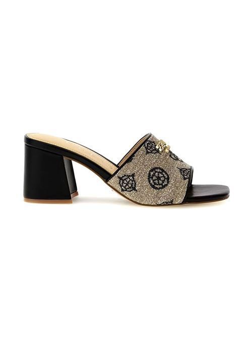 GUESS Gaide 4G Logo Sandals GUESS | FLJGAIFAL03BLACK