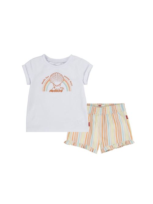 LEVI'S Baby Girl T-shirt and Shorts LEVI'S | 1EK066W1T