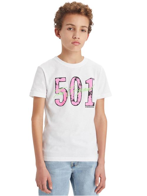 LEVI'S 501 Original T-shirt for Boys LEVI'S | 9EH882W1T