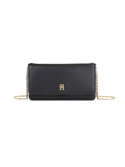 TOMMY HILFIGER Shoulder bag with flap TOMMY | AW0AW16109BDS