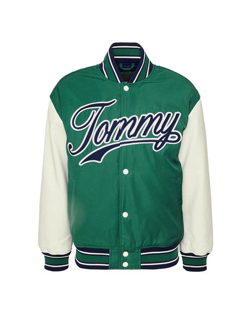 TOMMY JEANS Giacca College in Raso TOMMY | DM0DM17880L4L