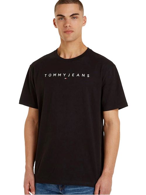 TOMMY JEANS T-shirt with logo TOMMY | DM0DM17993BDS