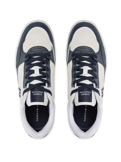 TOMMY HILFIGER Leather basketball sneakers TOMMY | FM0FM04873YBS