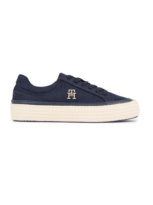 TOMMY HILFIGER Monogram rope sneakers TOMMY | FW0FW07673DW6