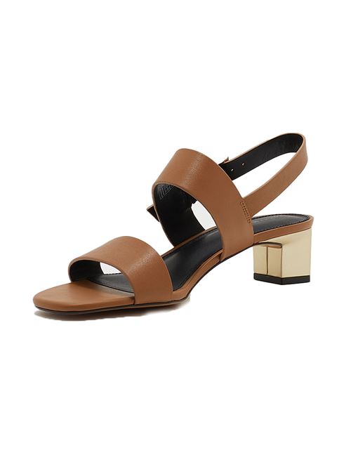 TOMMY HILFIGER Low leather sandals TOMMY | FW0FW08040GU9