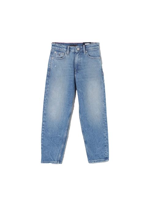 TOMMY HILFIGER Jeans Straight Fit per Bambini TOMMY | KB0KB08693J1AA