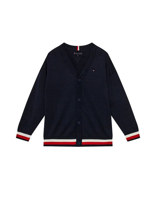 TOMMY HILFIGER Cardigan Essential per Ragazzi TOMMY | THKB0KB08891TDW5