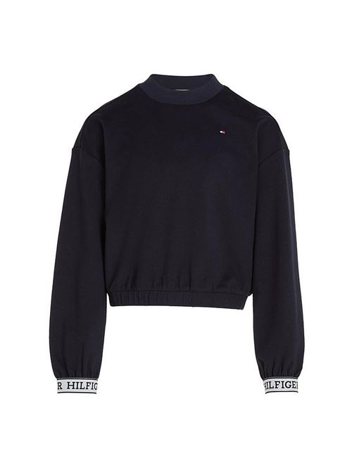 monotype tape crew neck tommy TOMMY | THKG0KG07724TDW5