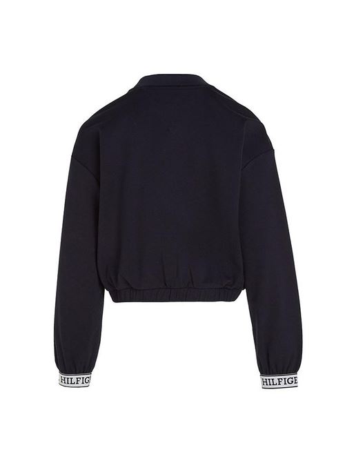 monotype tape crew neck tommy TOMMY | THKG0KG07724TDW5