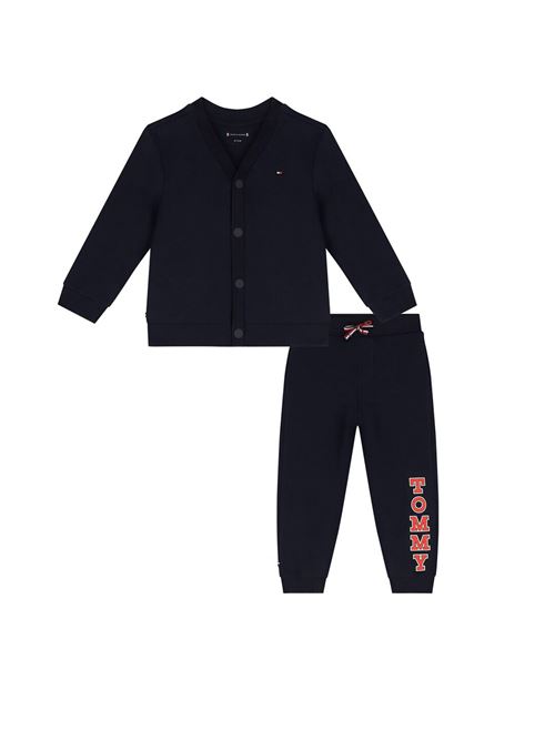 TOMMY HILFIGER Tracksuit with logo for Babies TOMMY | THKN0KN01768JDW5