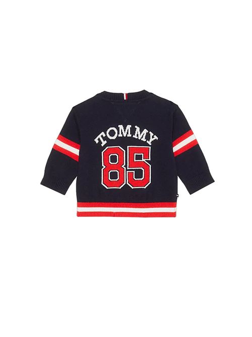 TOMMY HILFIGER 1985 College Newborn Sweater TOMMY | THKN0KN01827JDW5