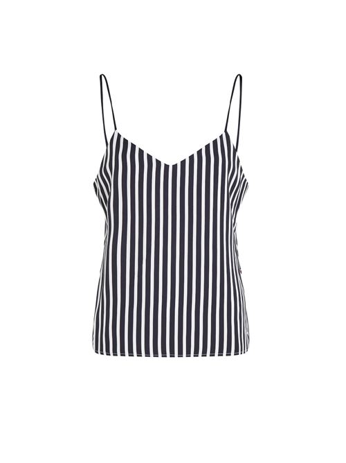 TOMMY HILFIGER Thin striped tank top TOMMY | WW0WW417790A5