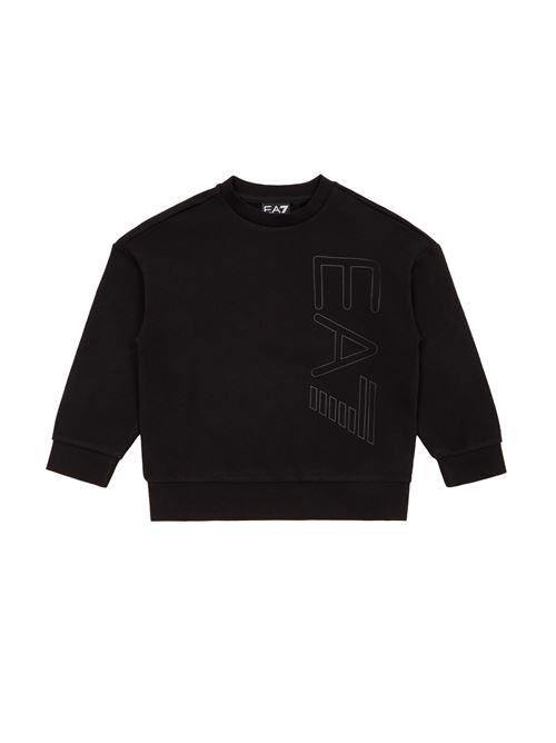 EMPORIO ARMANI Logo Series Boy stretch sweatshirt EA7 | 7B000081UC001