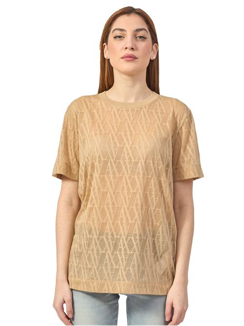 ARMANI EXCHANGE Semi-transparent T-shirt EXCHANGE | XW000513AF10835F1018