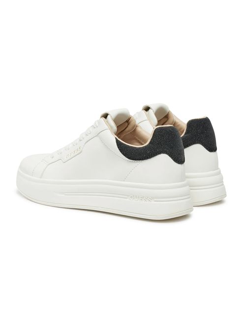 GUESS Sneakers Winnie in ecopelle GUESS | FLPWINLEA12WHIBL