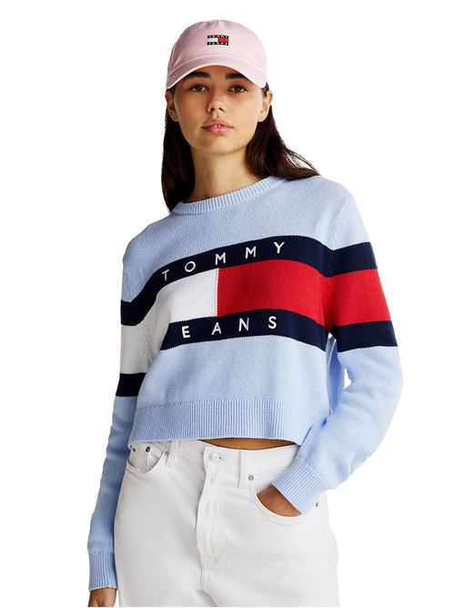 TOMMY HILFIGER Maglioncino Relaxed Fit color TOMMY | DW0DW19335C3Q