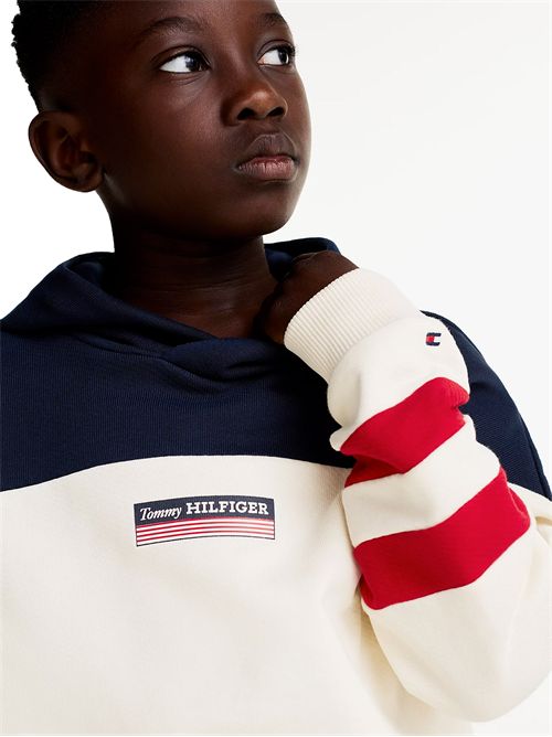 TOMMY HILFIGER Felpa color block per Ragazzi TOMMY | THKB0KB09584TAEF